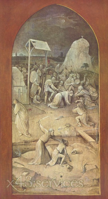 Bosch Hieronymus - Antoniusaltar Gefangennahme Christi - Antonius Altar Capture of Christ